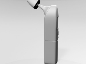 Infrared Forehead Thermometer 03 3D-Modell