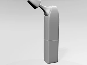 Infrared Forehead Thermometer 03 3D Model