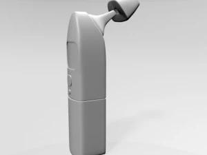 Infrared Forehead Thermometer 03 3D Model