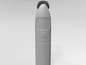 Infrared Forehead Thermometer 03 3D Model