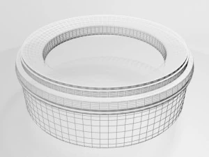 Diaper Pail Refill Ring 01 3D Model