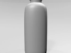 Baby Powder Bottle 01 3D Model