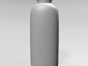 Baby Powder Bottle 01 3D Model