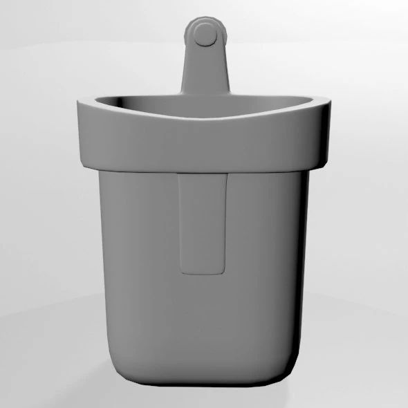 Hanging Bath Toy Storage 01 3D Model .c4d .max .obj .3ds .fbx .stl .blend 