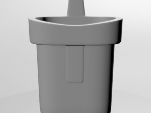 Hanging Bath Toy Storage 01 Model 3D