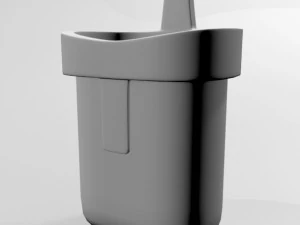 Hanging Bath Toy Storage 01 3D Model