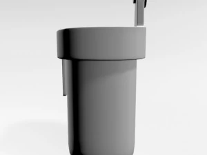 Hanging Bath Toy Storage 01 3D Model