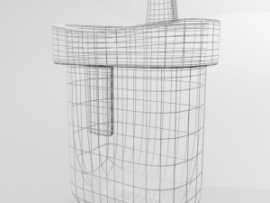Hanging Bath Toy Storage 01 Modelo 3D