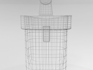 Hanging Bath Toy Storage 01 Modelo 3D