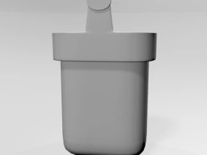 Hanging Bath Toy Storage 01 3D Model