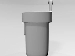 Hanging Bath Toy Storage 01 3D Model