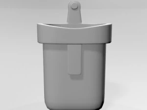 Hanging Bath Toy Storage 01 3D Model