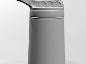 Kids Water Bottle 01 Model 3D