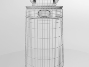 Kids Water Bottle 01 Model 3D