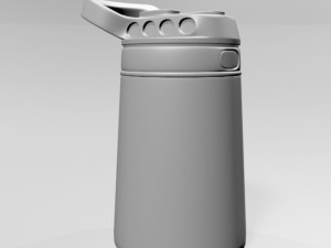 Kids Water Bottle 01 Model 3D