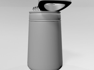 Kids Water Bottle 01 Model 3D