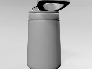 Kids Water Bottle 01 3D Model