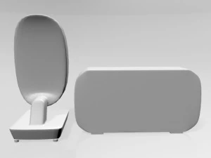 Moniteur vid&eacute;o pour b&eacute;b&eacute; et appareil photo num&eacute;rique 03 Modèle 3D