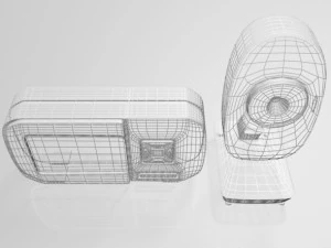 Moniteur vid&eacute;o pour b&eacute;b&eacute; et appareil photo num&eacute;rique 03 Modèle 3D