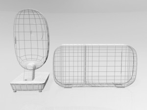 Baby Video Monitor and Digital Camera 03 Model 3D