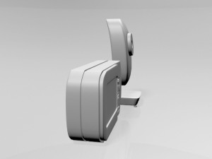 Baby Video Monitor and Digital Camera 03 Model 3D