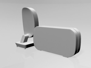 Baby Video Monitor and Digital Camera 03 Model 3D