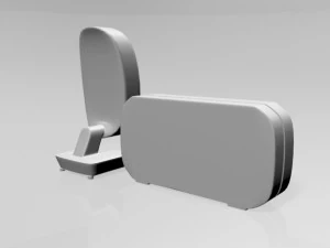 Moniteur vid&eacute;o pour b&eacute;b&eacute; et appareil photo num&eacute;rique 03 Modèle 3D