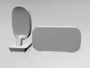 Moniteur vid&eacute;o pour b&eacute;b&eacute; et appareil photo num&eacute;rique 03 Modèle 3D