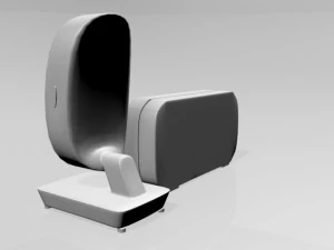 Moniteur vid&eacute;o pour b&eacute;b&eacute; et appareil photo num&eacute;rique 03 Modèle 3D