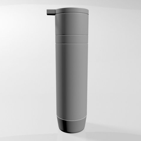 Baby Wash and Shampoo Bottle 03 3D Model .c4d .max .obj .3ds .fbx .stl .blend 