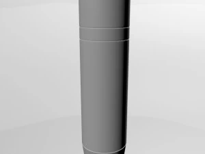 Baby Wash and Shampoo Bottle 03 3D Model