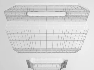 赤ちゃんのおしりふき02 3Dモデル