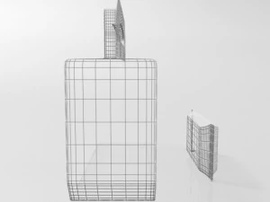 赤ちゃんのおしりふき02 3Dモデル