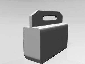 赤ちゃんのおしりふき02 3Dモデル