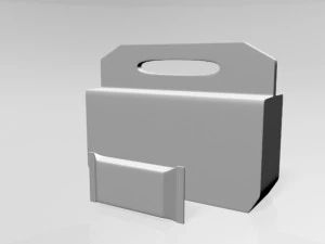 赤ちゃんのおしりふき02 3Dモデル