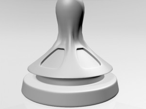 Baby Bottle Nipple 02 Modelo 3D