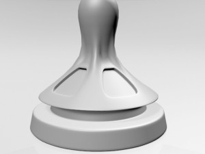 Baby Bottle Nipple 02 Modelo 3D