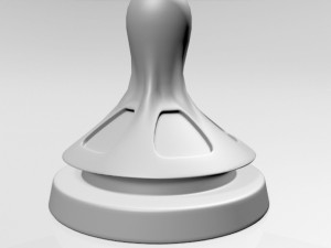 Baby Bottle Nipple 02 Modelo 3D