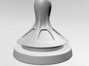 Baby Bottle Nipple 02 Modelo 3D