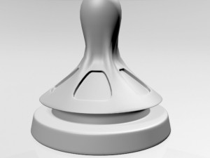 Baby Bottle Nipple 02 Modelo 3D