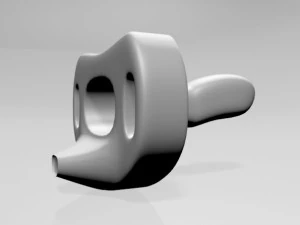 Baby Pacifier 01 3D Model