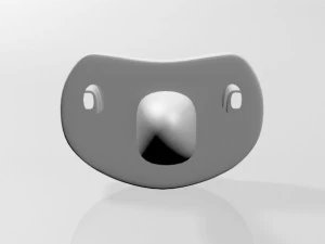 Baby Pacifier 01 3D Model