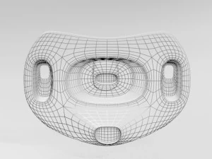 Baby Pacifier 01 3D Model