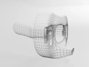 Baby Pacifier 01 3D Model