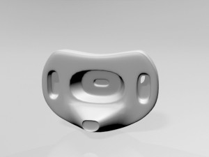 Baby Pacifier 01 3D 모델