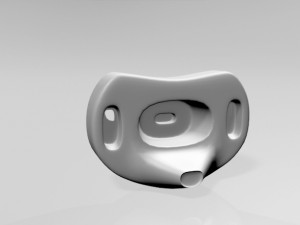 Baby Pacifier 01 3D 모델