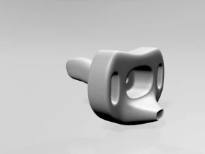 Baby Pacifier 01 3D Model