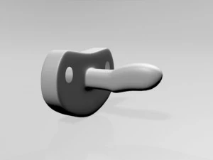 Baby Pacifier 01 3D Model