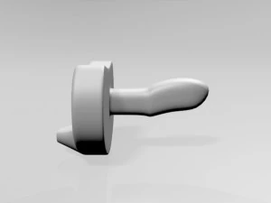 Baby Pacifier 01 3D Model