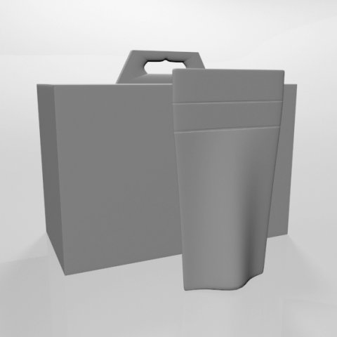Breast Milk Storage Bags 01 3D Model .c4d .max .obj .3ds .fbx .stl .blend 